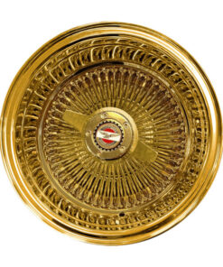 100 Spoke Straight Laced All Gold