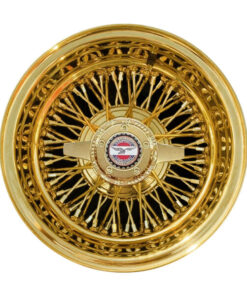 72 Spoke Cross Laced All Gold Zeniths