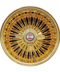 72 Spoke Straight Laced All Gold